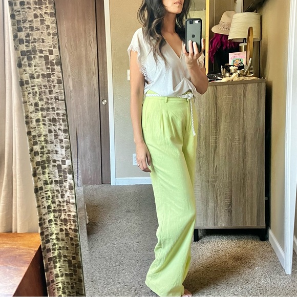 House of Harlow linen blend pants - Picture 1 of 3